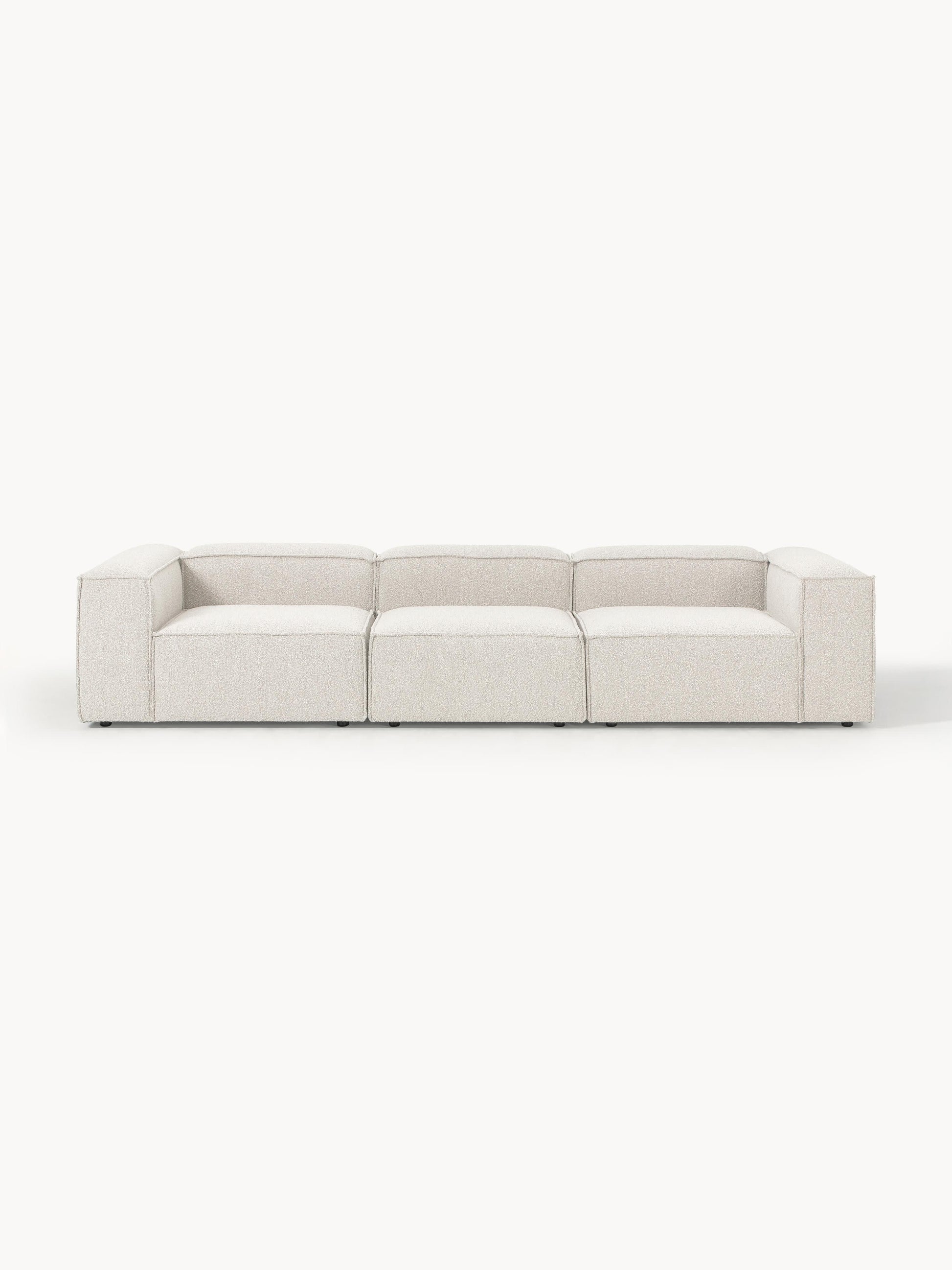 Galeriebild 1 - Modulares Sofa Lennon (4-Sitzer) aus Bouclé