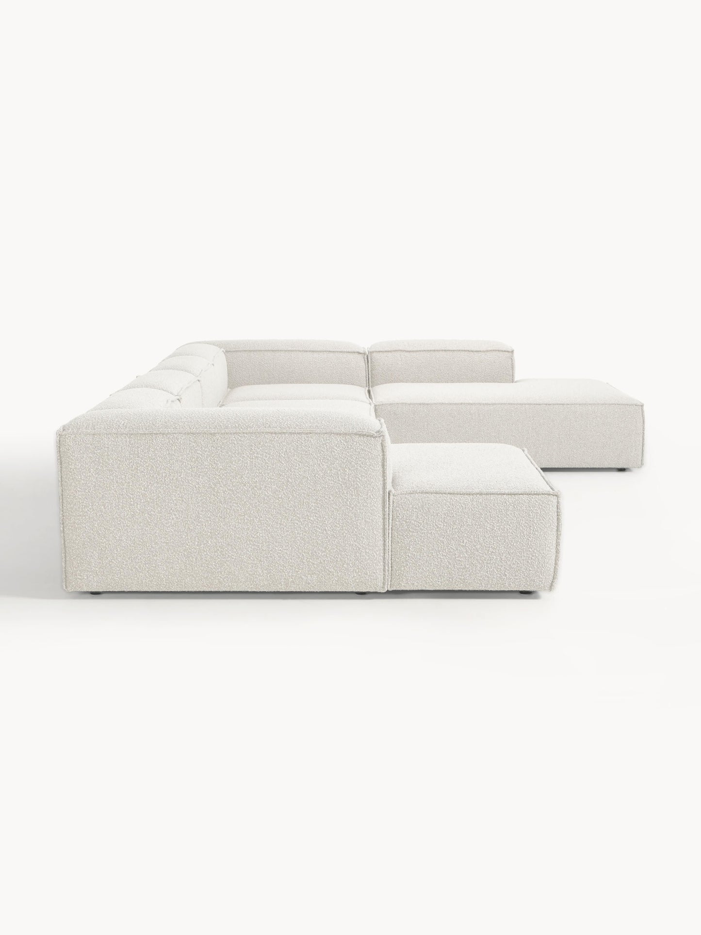 Modulares XL Sofa Lennon aus Bouclé