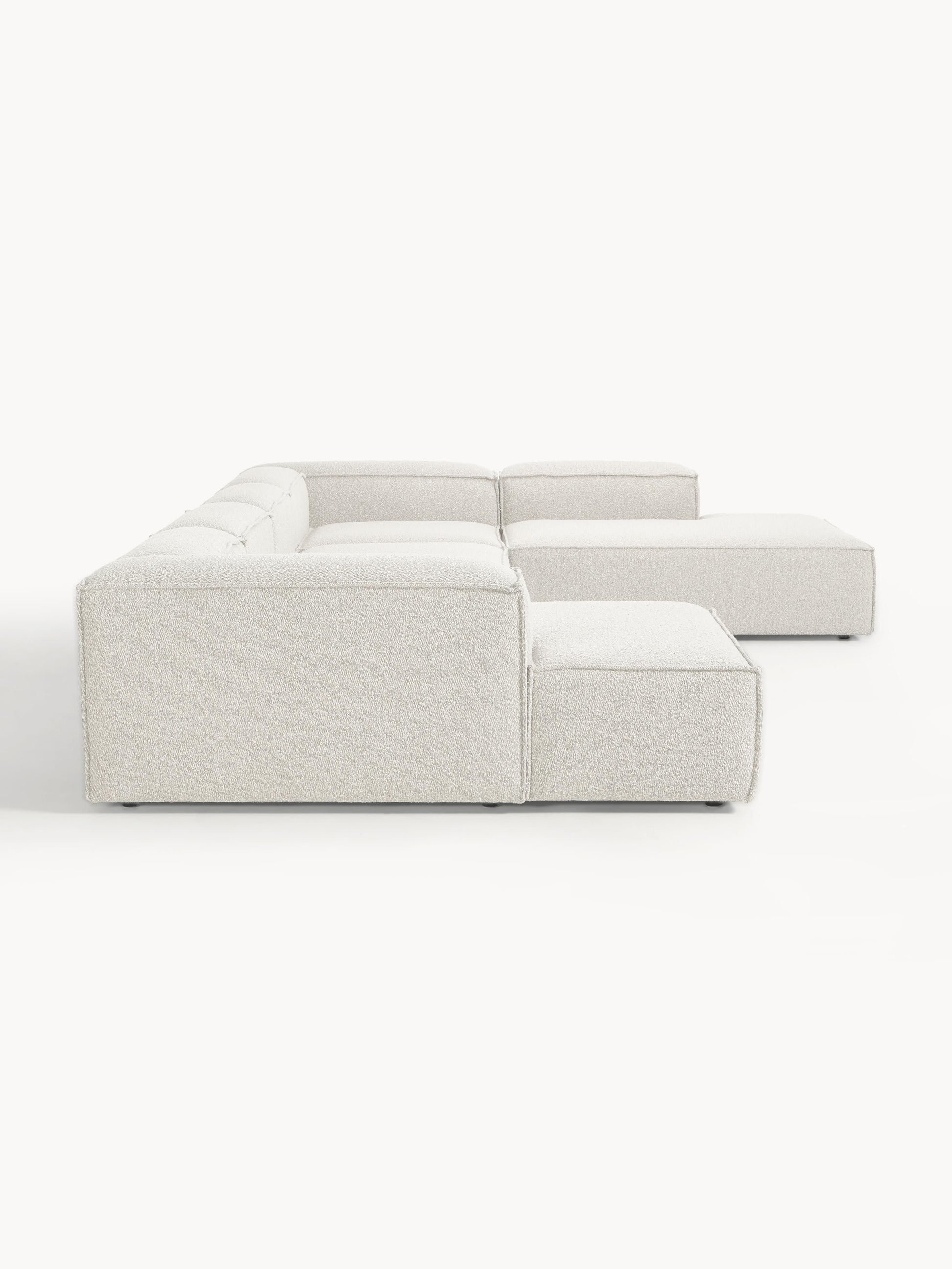 Modulares XL Sofa Lennon aus Bouclé