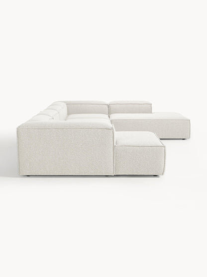 Modulares XL Sofa Lennon aus Bouclé