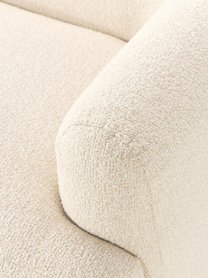 Modulares Bouclé-Sofa Sofia (2-Sitzer)