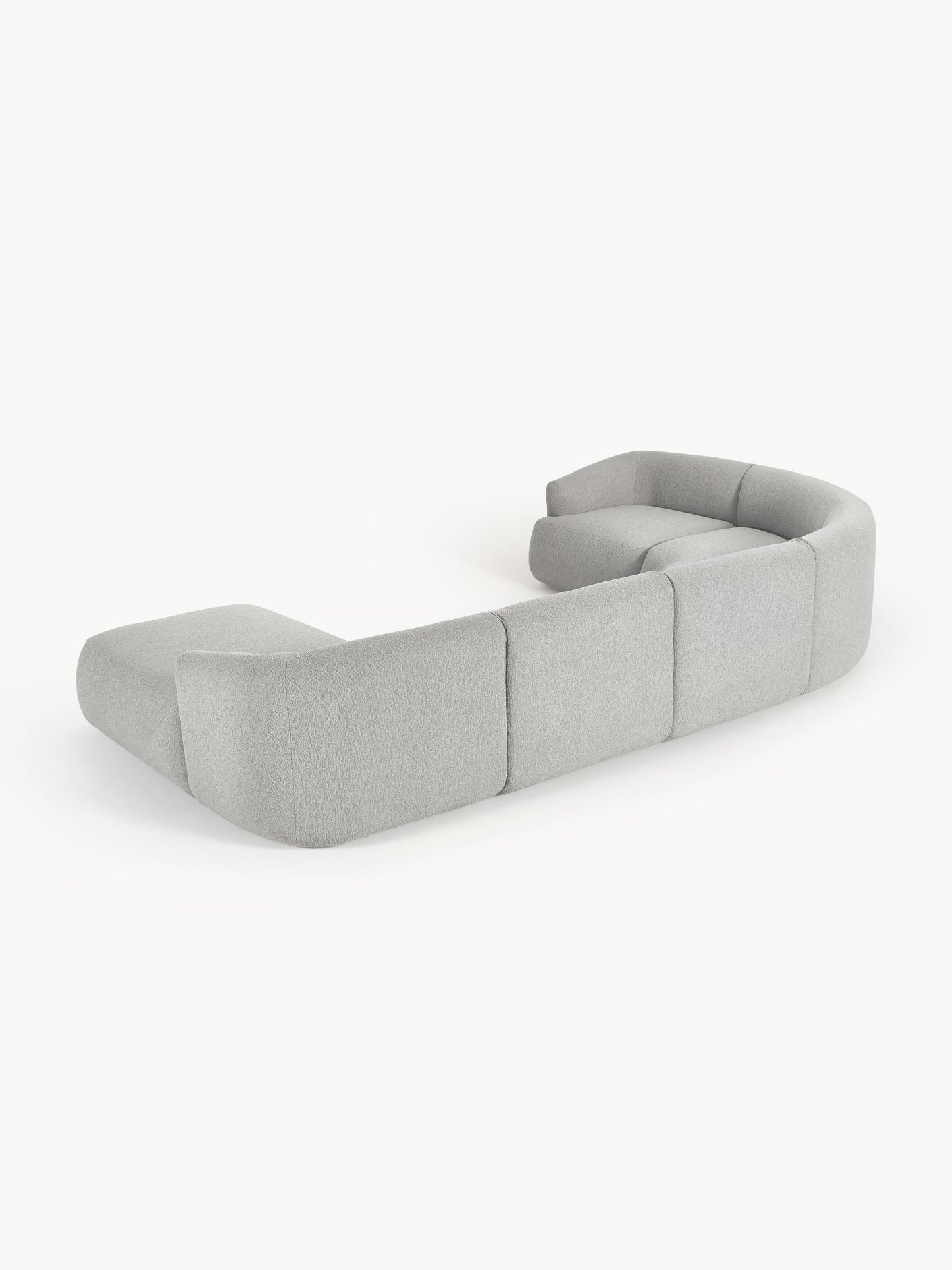 Modulares Bouclé-XL-Sofa Sofia