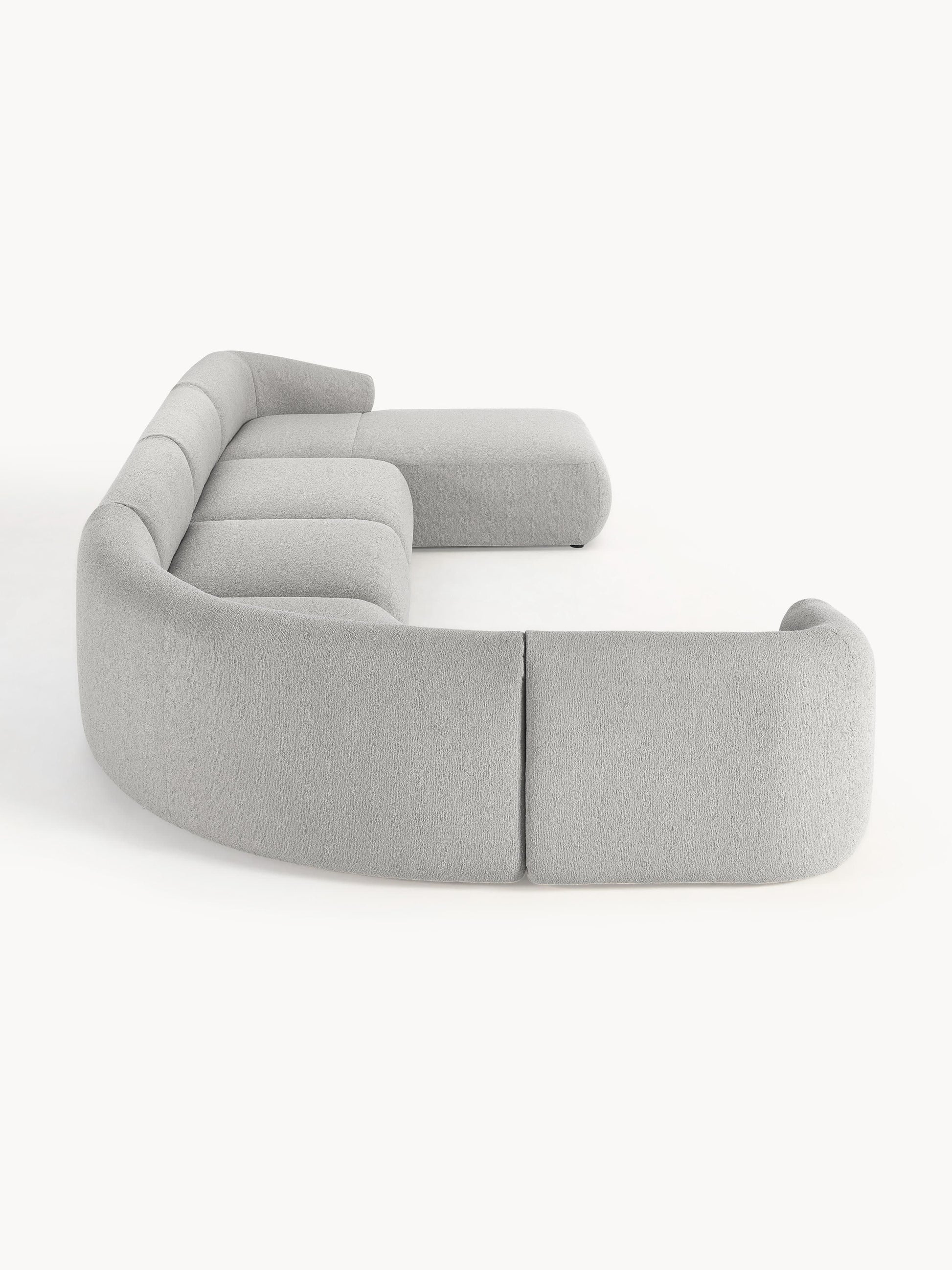 Modulares Bouclé-XL-Sofa Sofia
