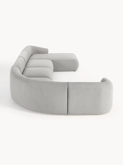 Modulares Bouclé-XL-Sofa Sofia