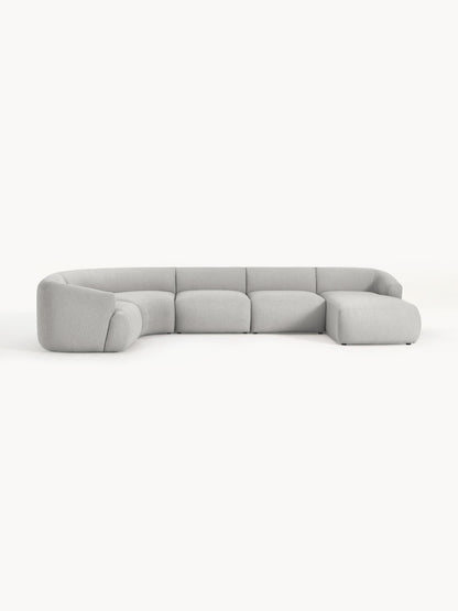 Modulares Bouclé-XL-Sofa Sofia