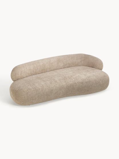 Sofa Alba (3-Sitzer) aus Teddy-Bouclé