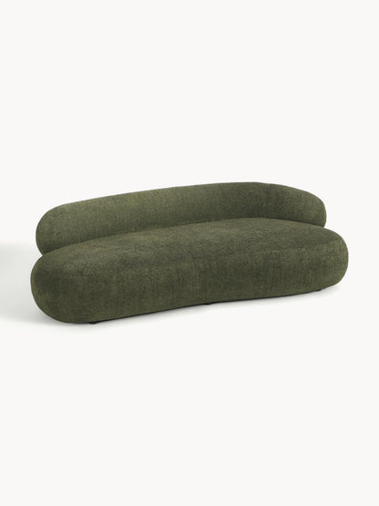 Sofa Alba (3-Sitzer) aus Teddy-Bouclé