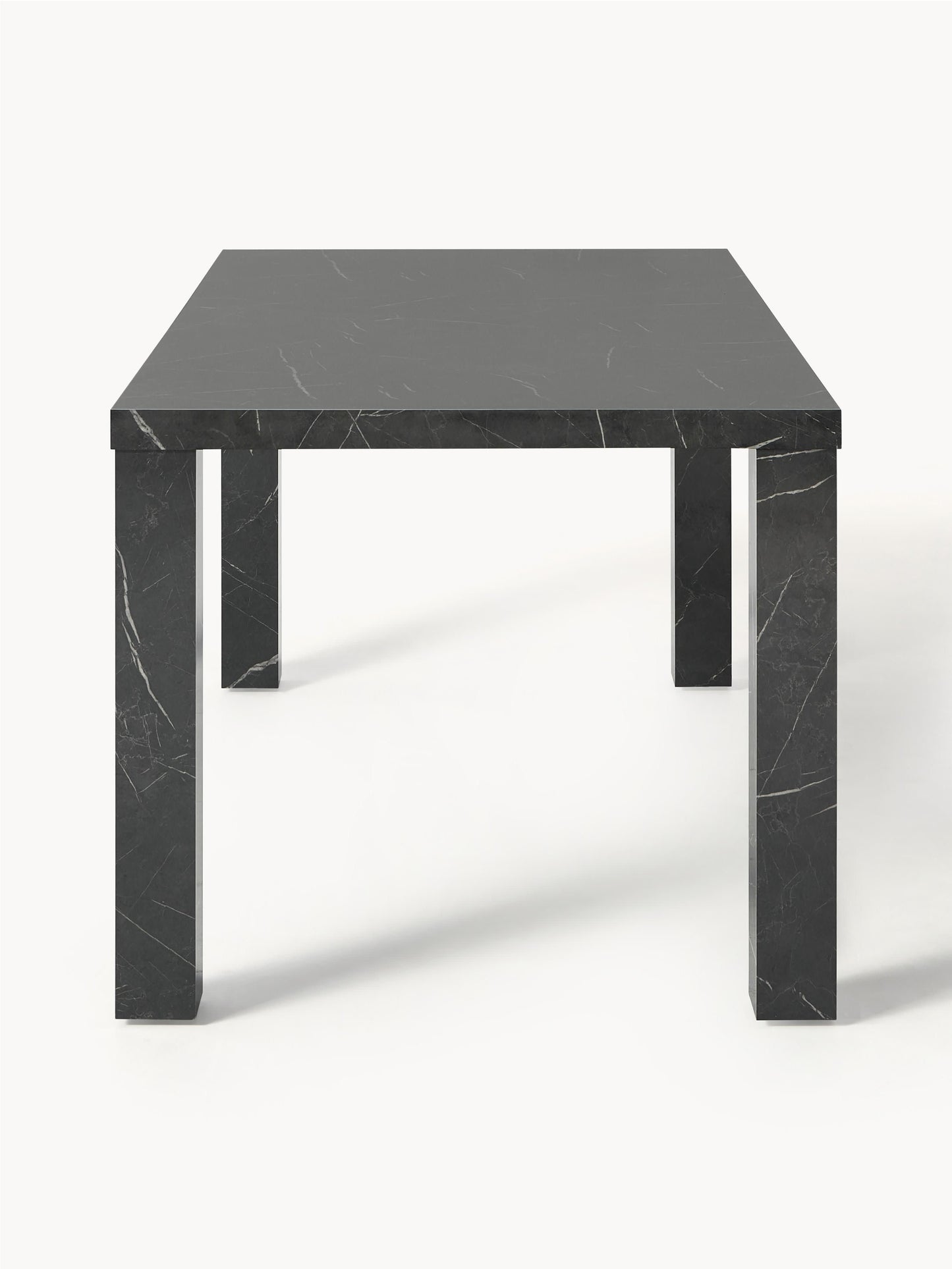 Esstisch Carl in Marmor-Optik, 180 x 90 cm