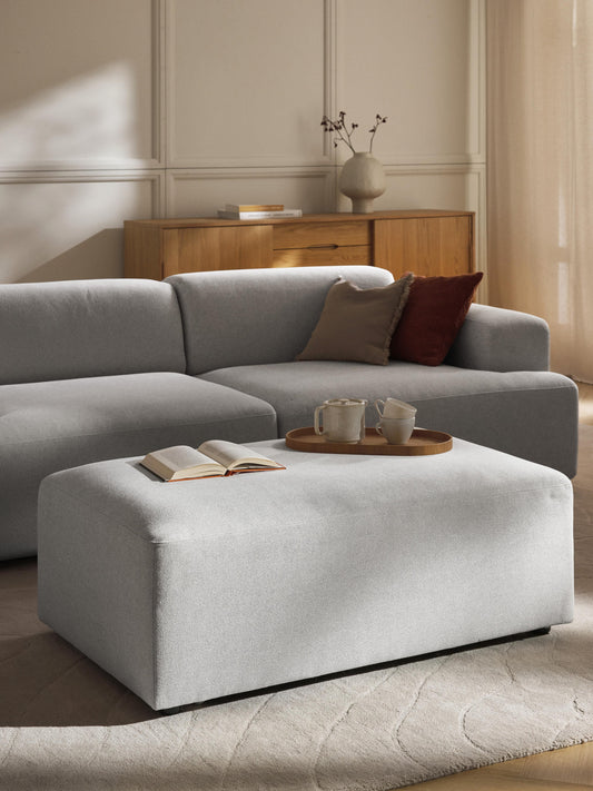 XL Sofa-Hocker Melva, B 116 x T 72 cm