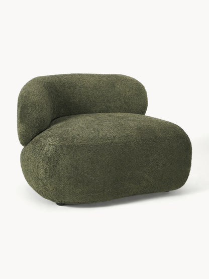 Galeriebild 1 - Loungesessel Alba aus Teddy-Bouclé