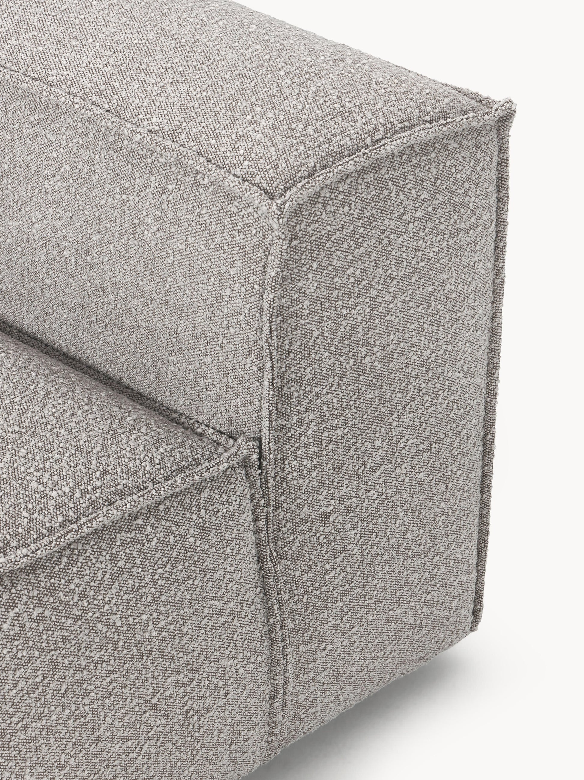 Mittelmodul Lennon aus Bouclé