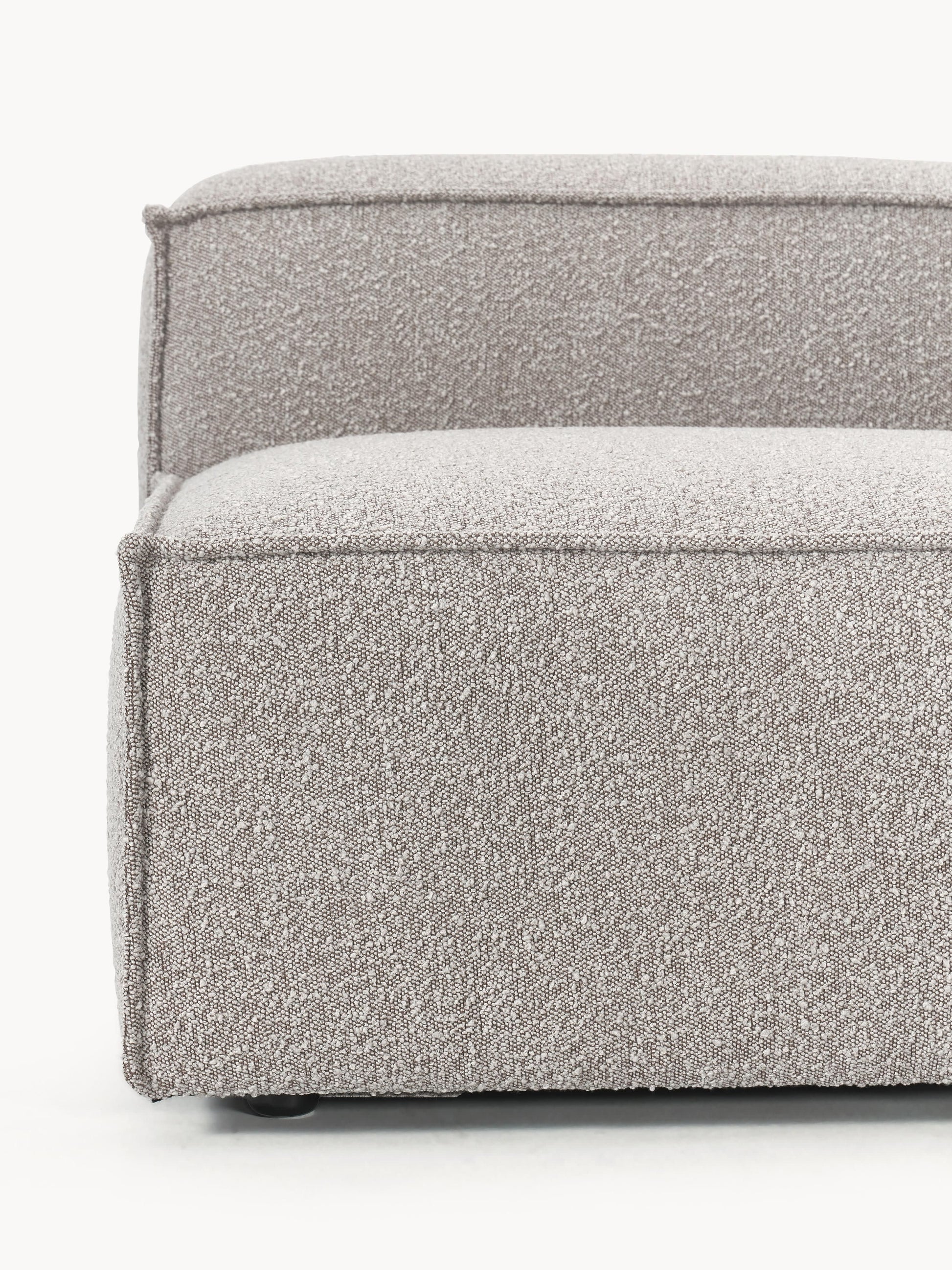 Mittelmodul Lennon aus Bouclé