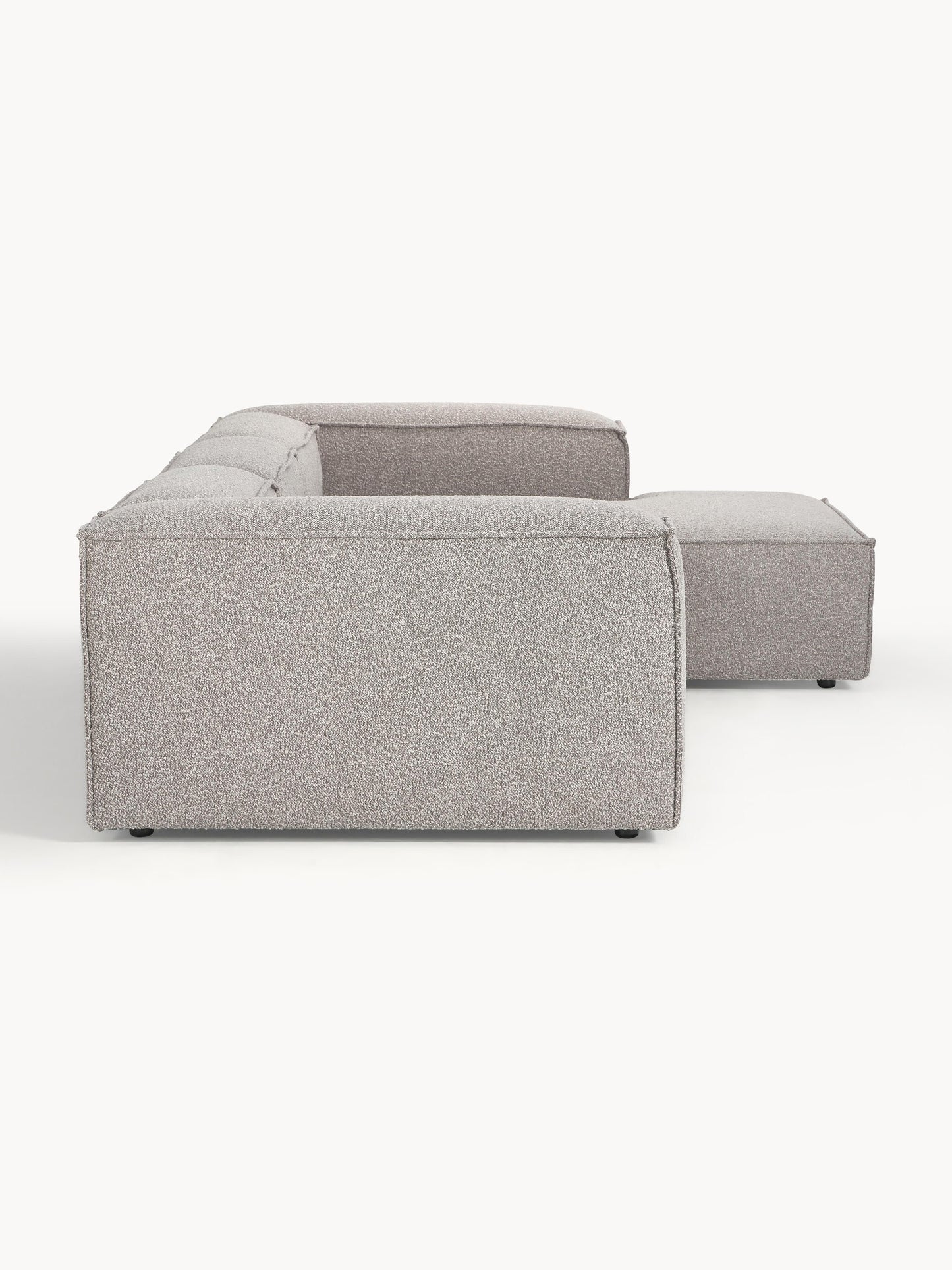 Modulares Bouclé-Ecksofa Lennon (4-Sitzer)