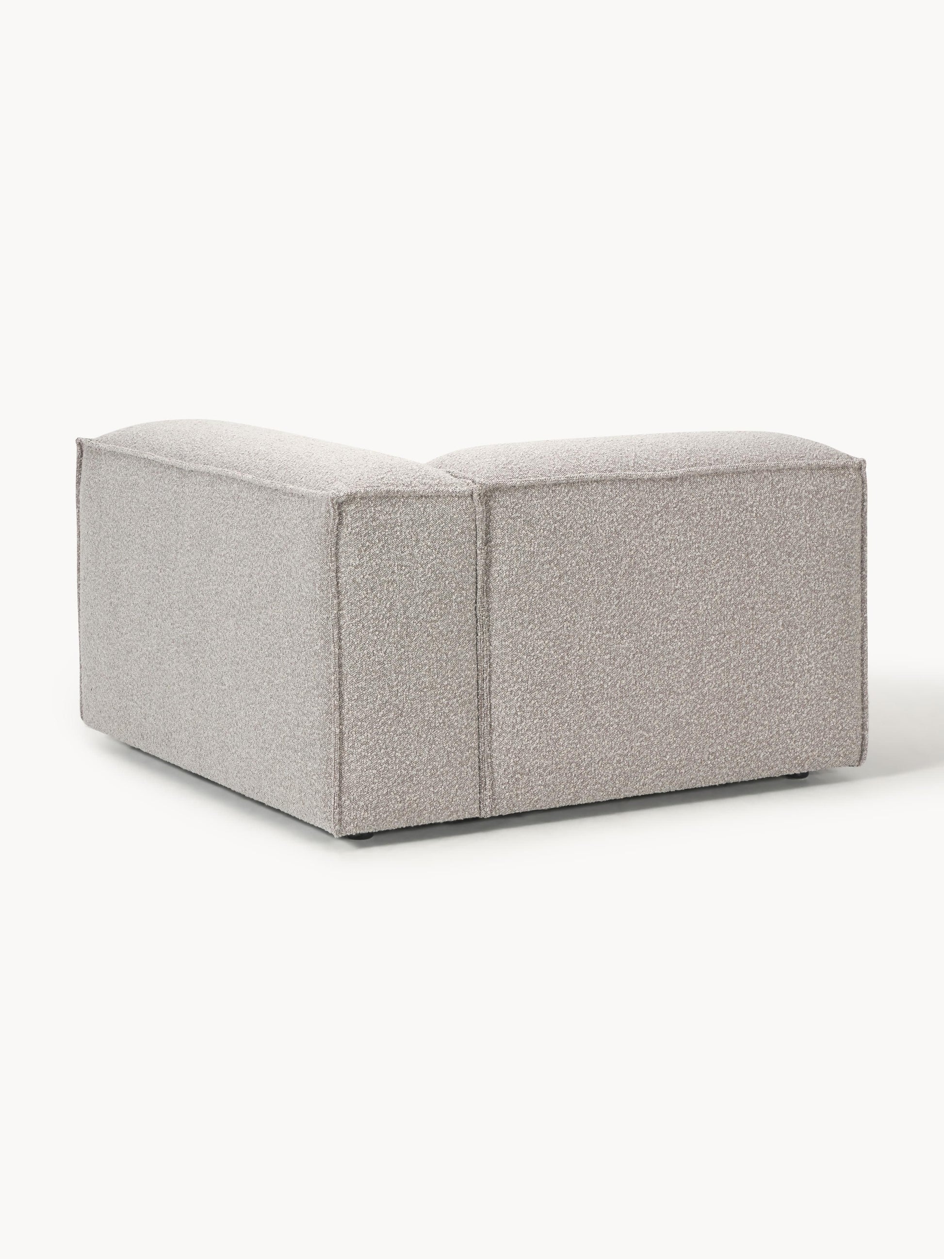 Eckmodul Lennon aus Bouclé