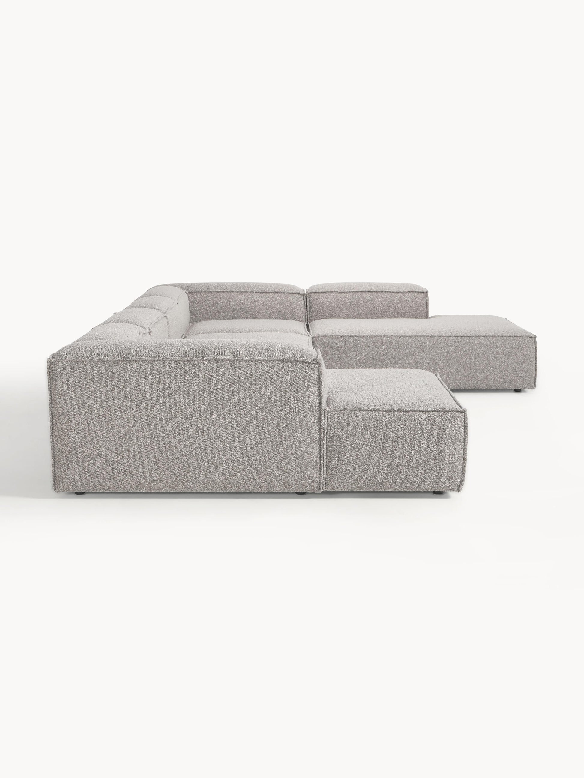 Modulares XL Sofa Lennon aus Bouclé