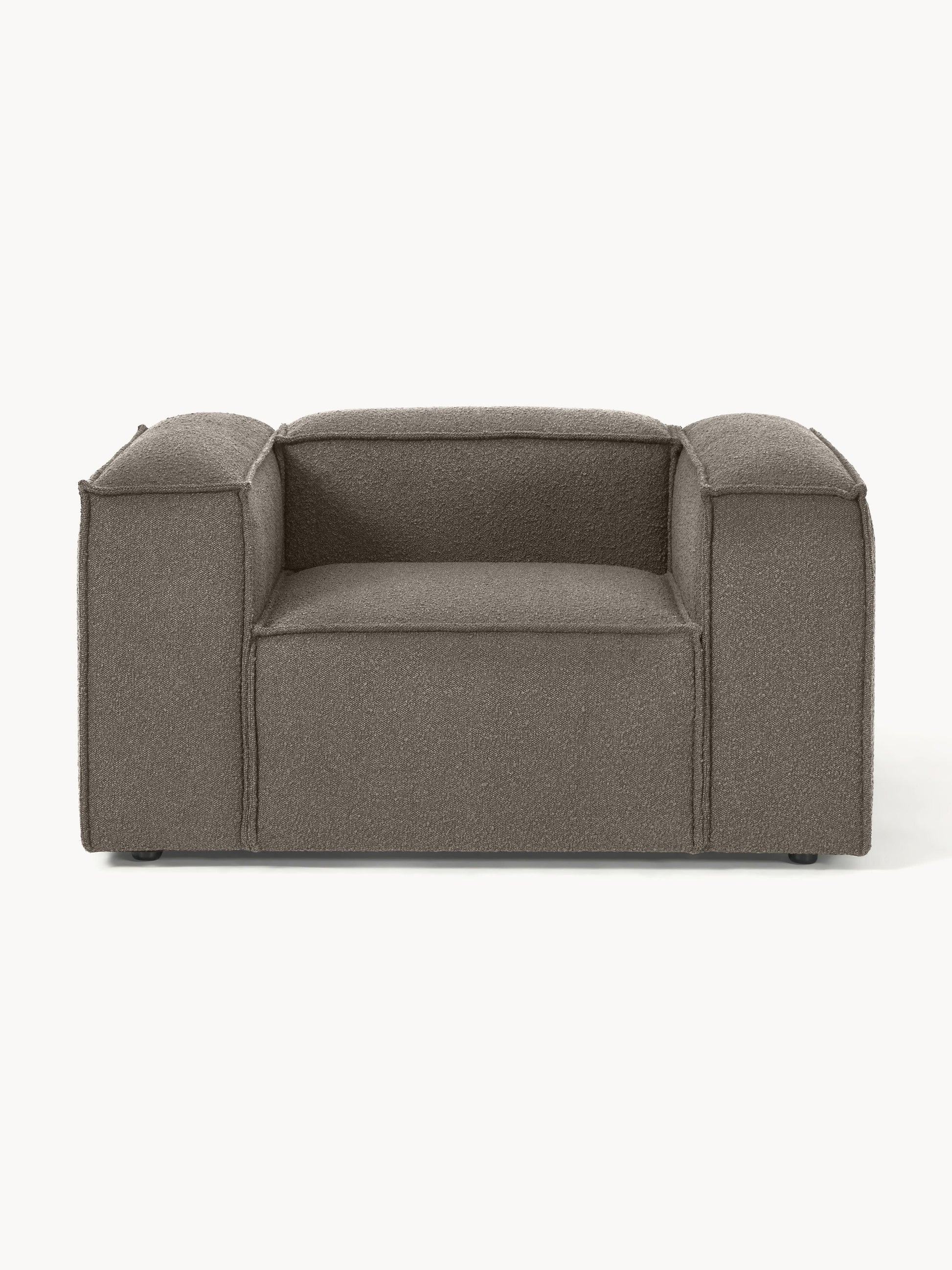 Sessel Lennon aus Bouclé