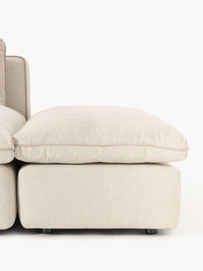 Modulares XL-Sofa Felix (3-Sitzer) mit Hocker