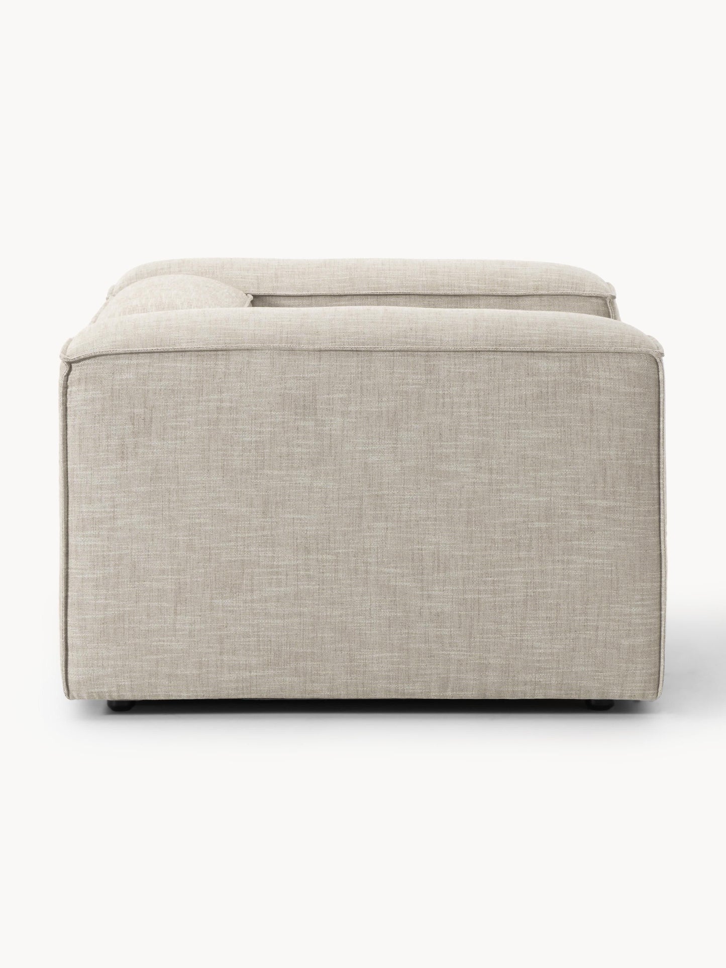 Sessel Lennon aus Leinen-Mix