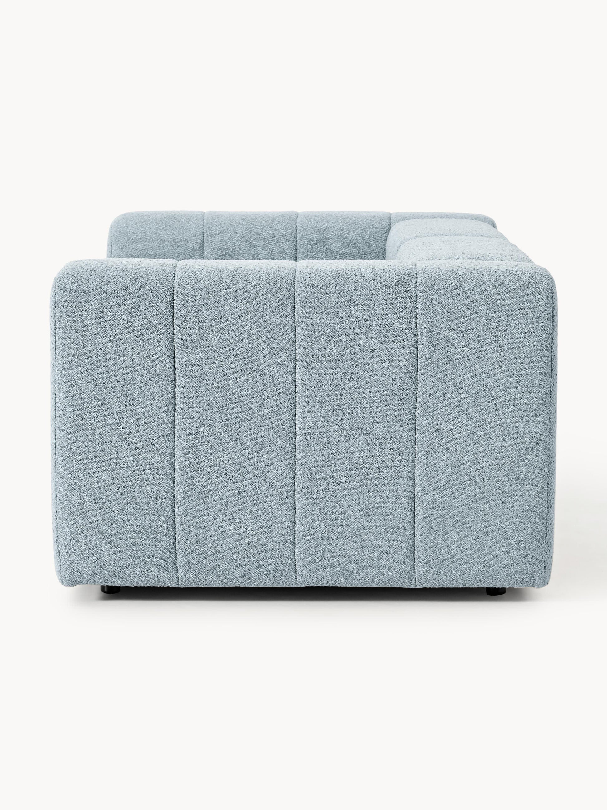 Modulares Bouclé-Sofa Lena (3-Sitzer)