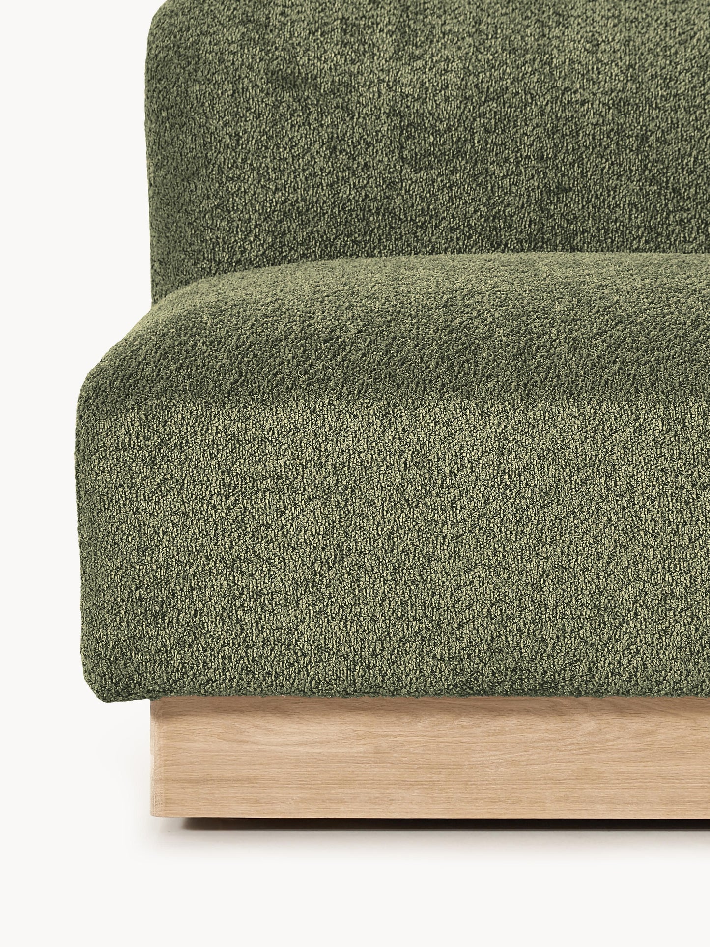 Mittelmodul Natalie aus Teddy-Bouclé