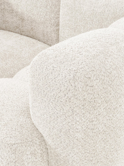 Loungesessel Tayla aus Teddy-Bouclé