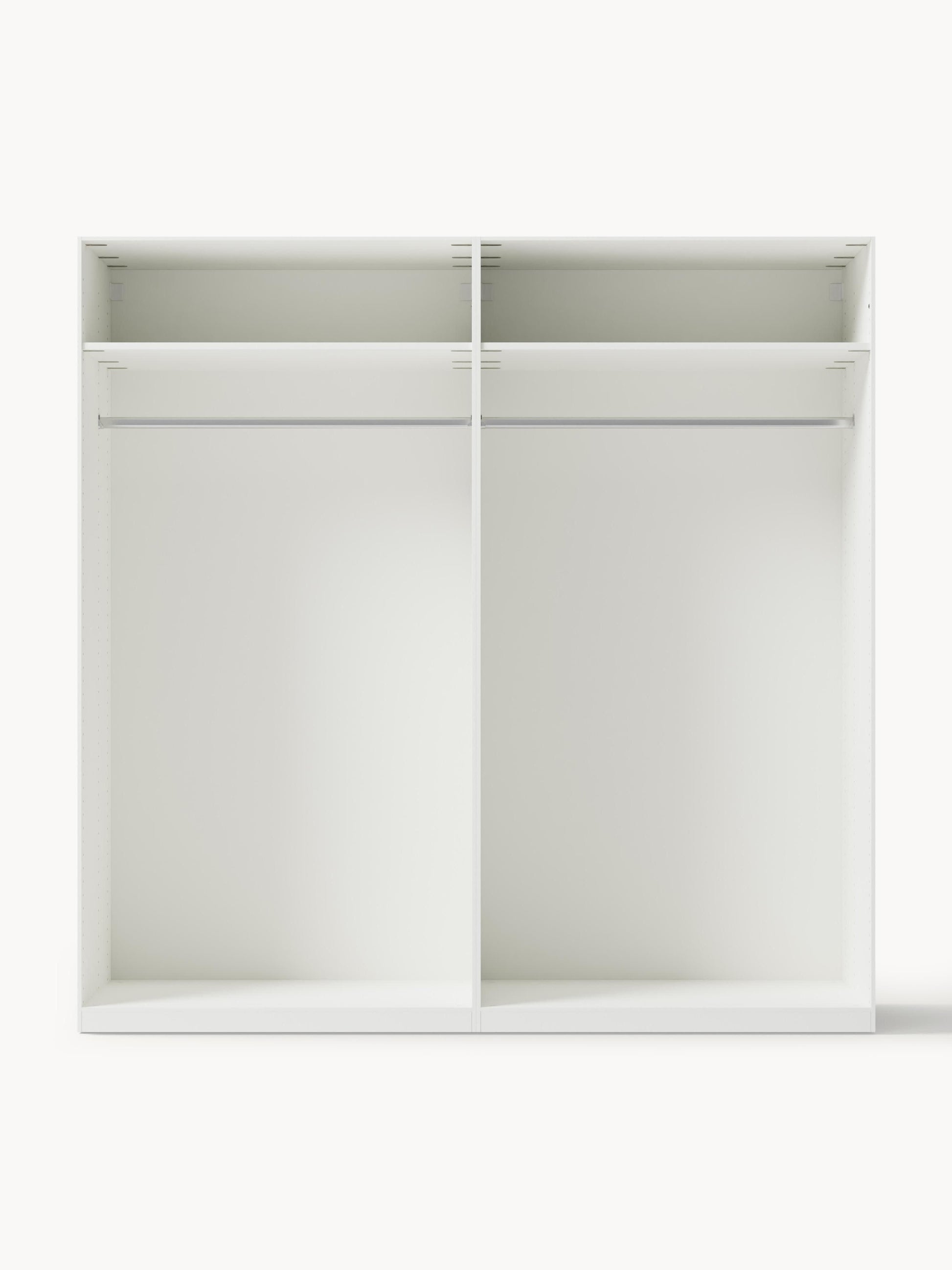 Modularer Drehtürenschrank Jeanne, 200 cm Breite, in verschiedenen Größen