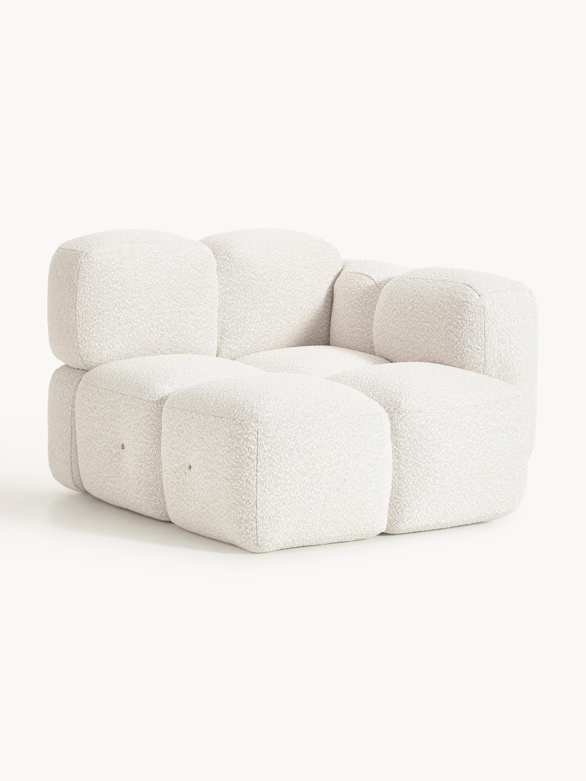 Eckmodul Tayla aus Bouclé