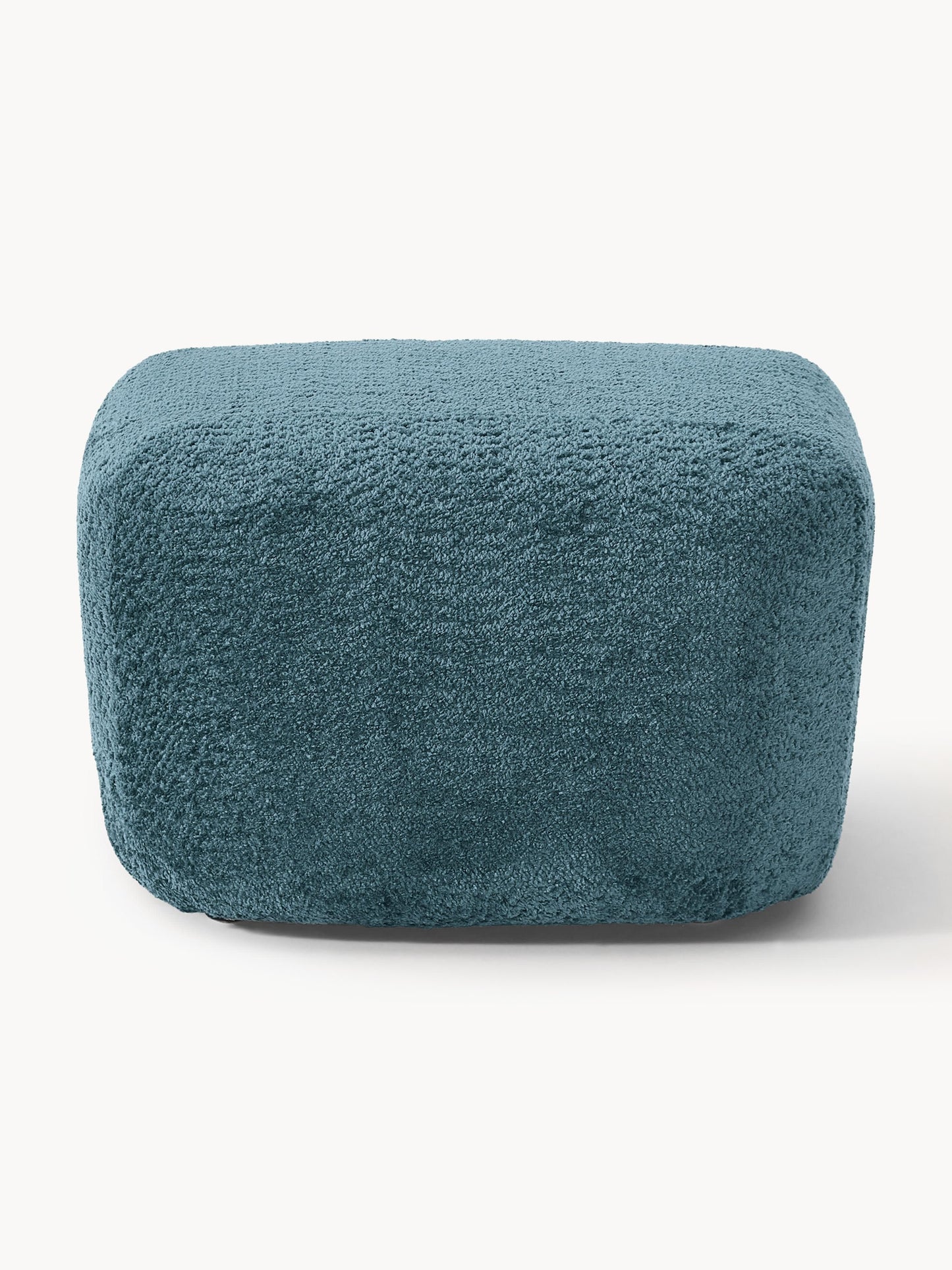 Sofa-Hocker Wolke aus Teddy-Bouclé