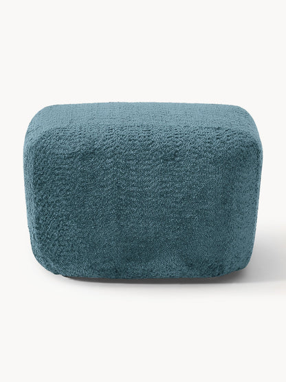 Sofa-Hocker Wolke aus Teddy-Bouclé