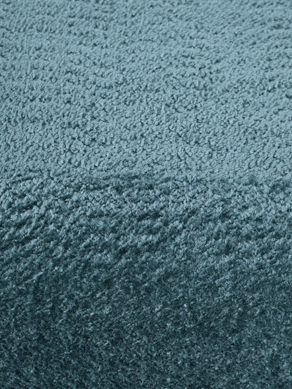 Sofa-Hocker Wolke aus Teddy-Bouclé