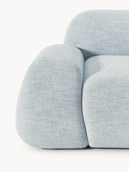 Modulares Bouclé-Sofa Wolke (4-Sitzer)