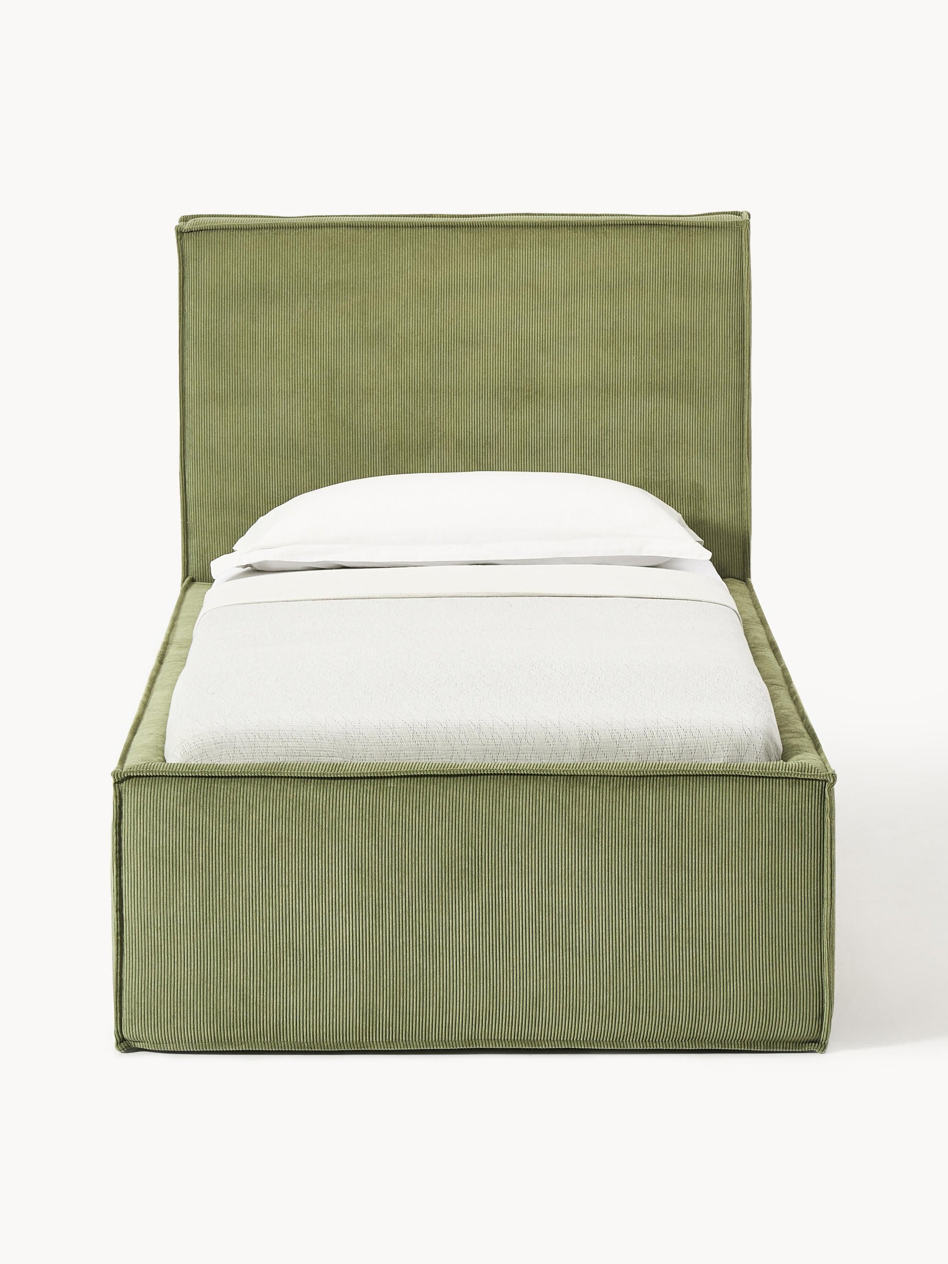 Cord-Einzelbett Dream mit Stauraum