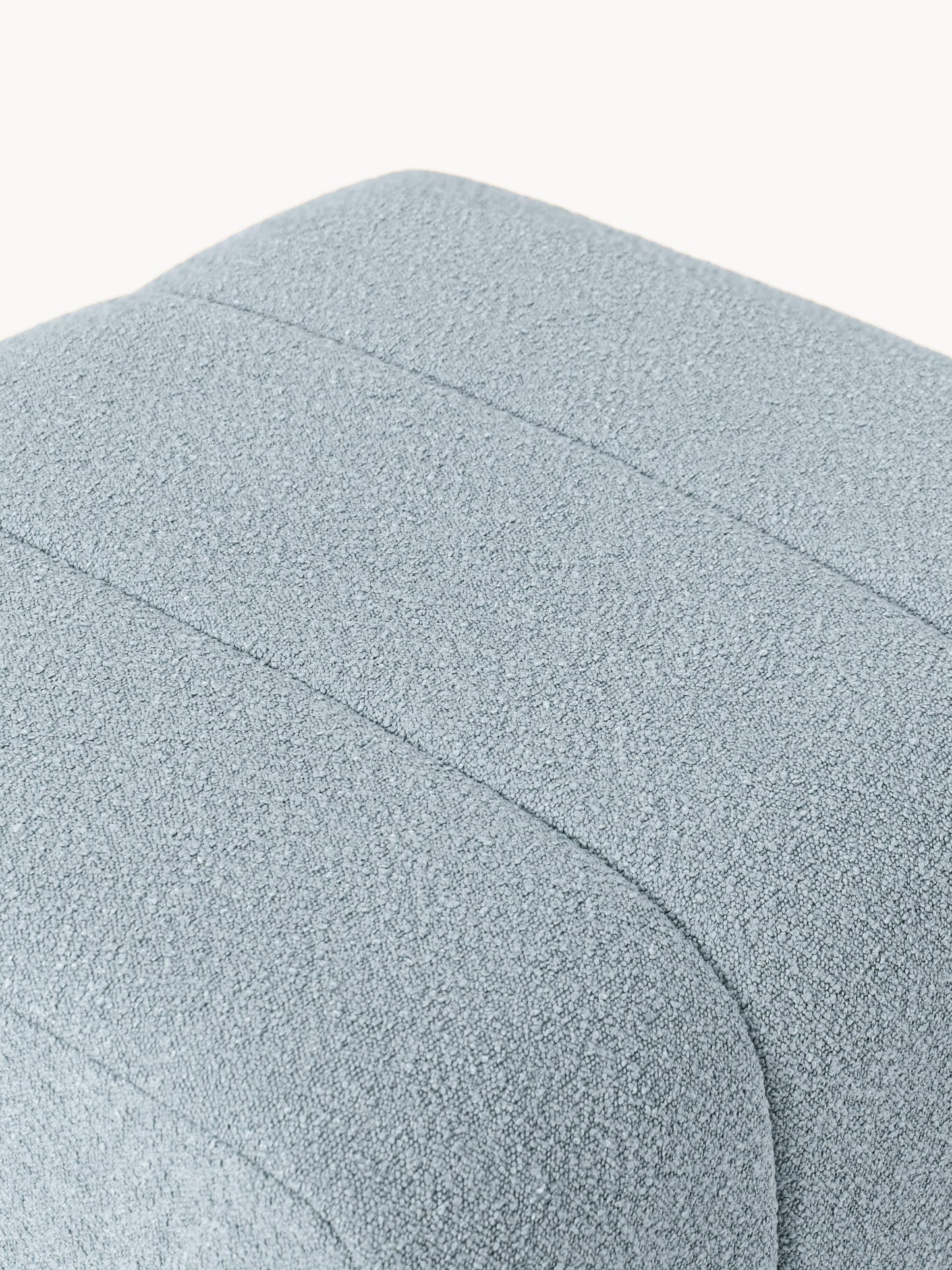 Bouclé-Sofa-Hocker Lena