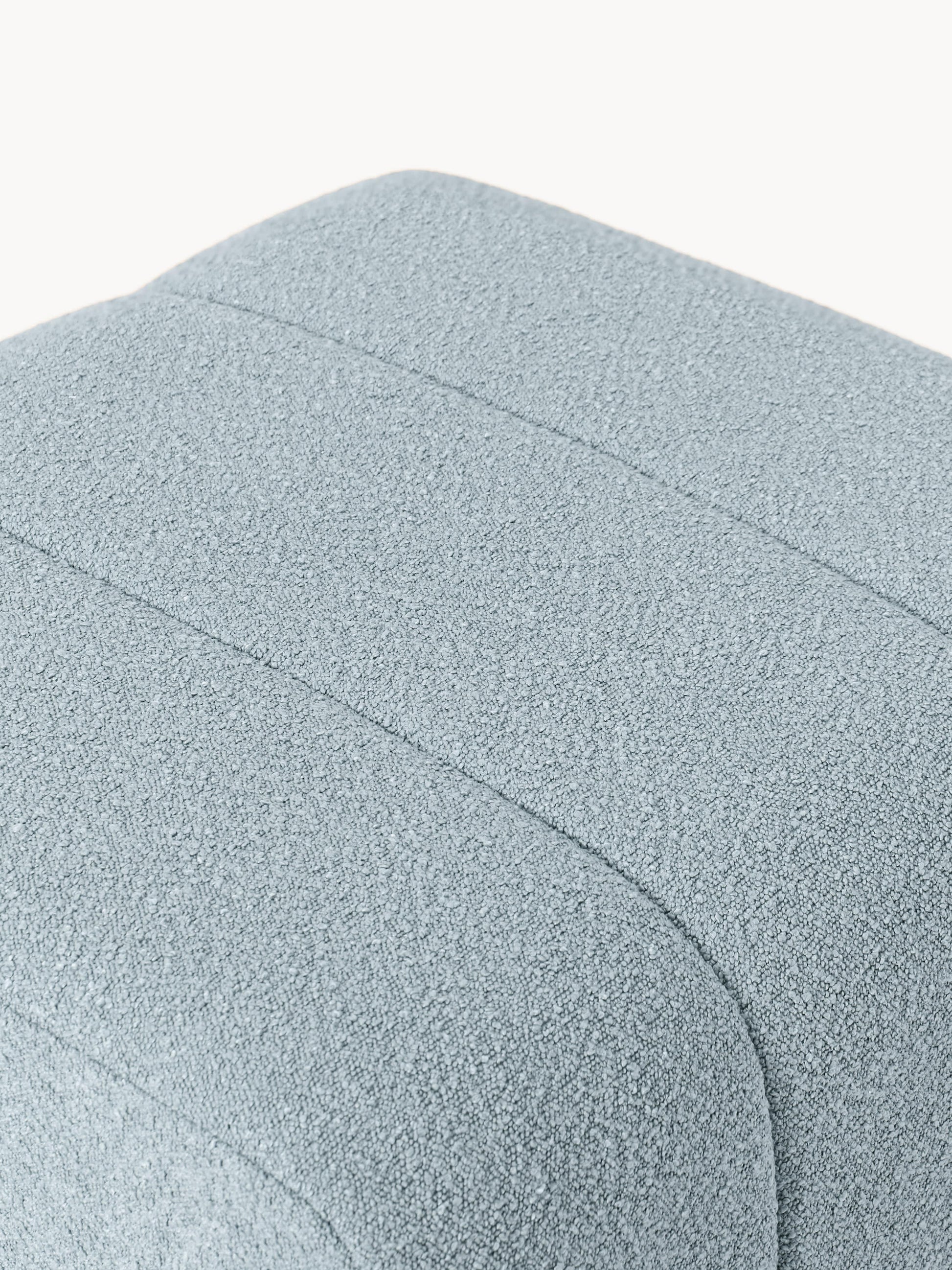 Bouclé-Sofa-Hocker Lena