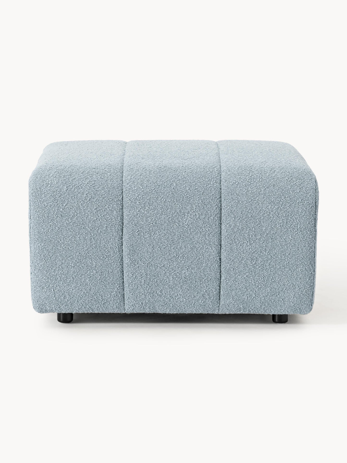 Bouclé-Sofa-Hocker Lena