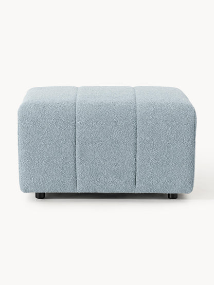Bouclé-Sofa-Hocker Lena