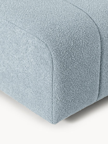 Bouclé-Sofa-Hocker Lena