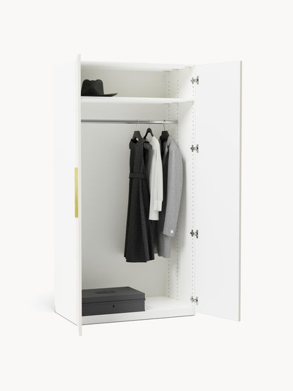 Modularer Drehtürenschrank Simone, 100 cm Breite, in verschiedenen Größen