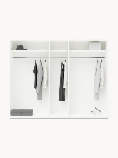 Modularer Drehtürenschrank Charlotte, 300 cm Breite, in verschiedenen Größen