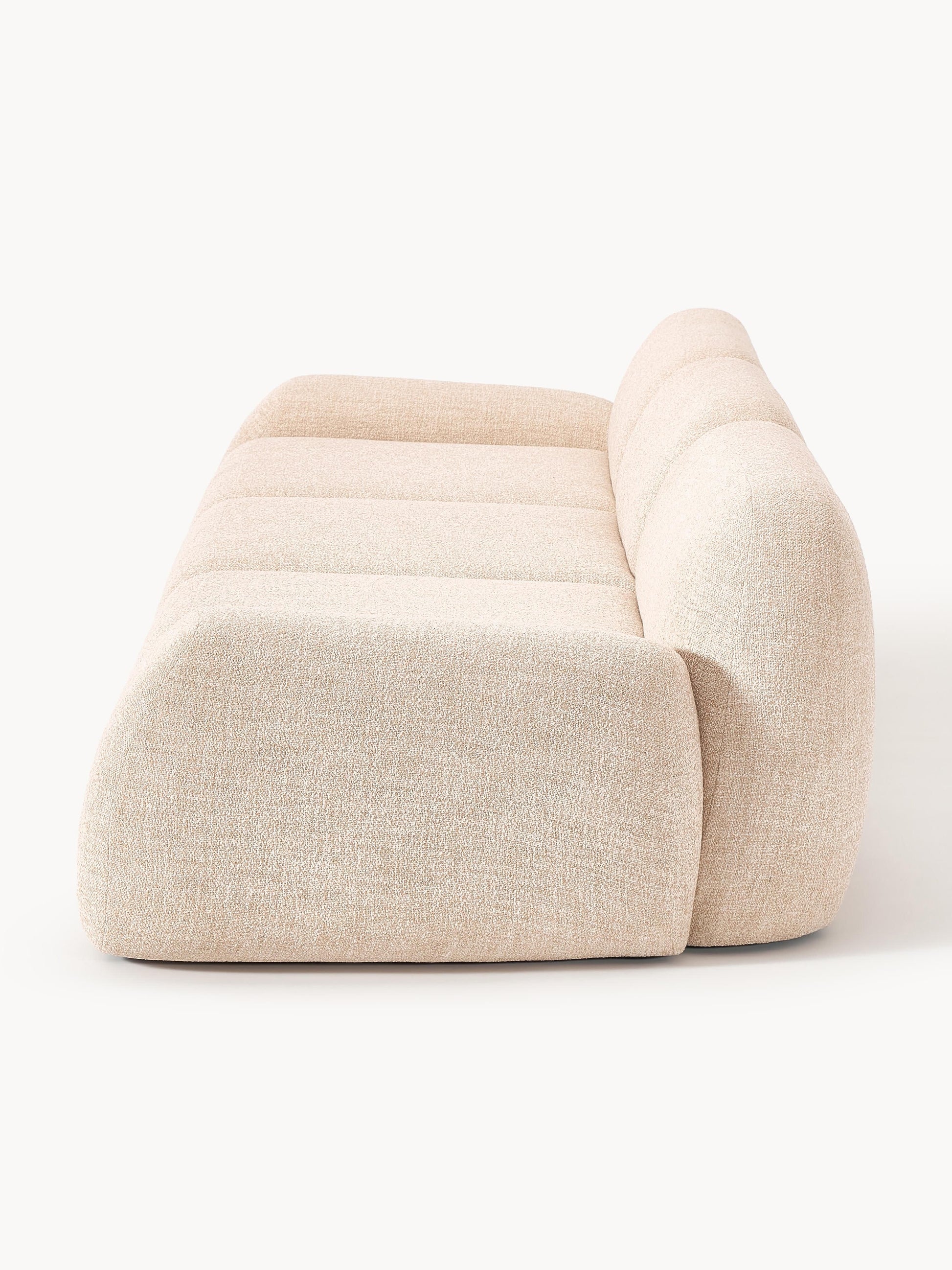 Modulares Bouclé-Sofa Wolke (4-Sitzer)