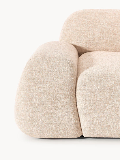 Modulares Bouclé-Sofa Wolke (4-Sitzer)