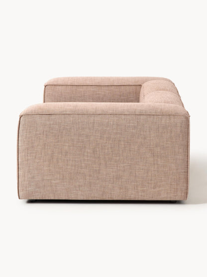 Modulares Sofa Lennon (3-Sitzer) aus Leinen-Mix
