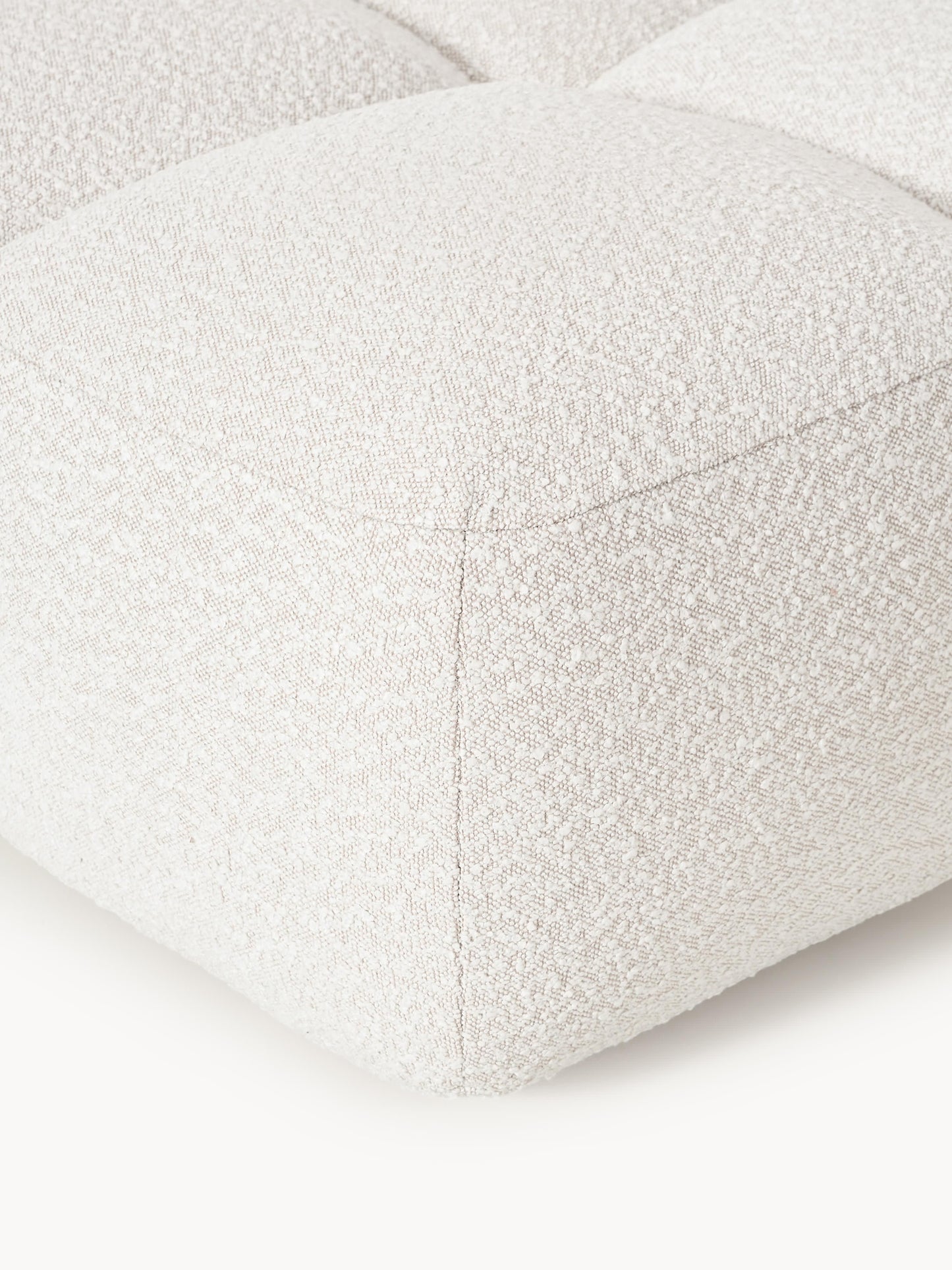 Sofa-Hocker Tayla aus Bouclé