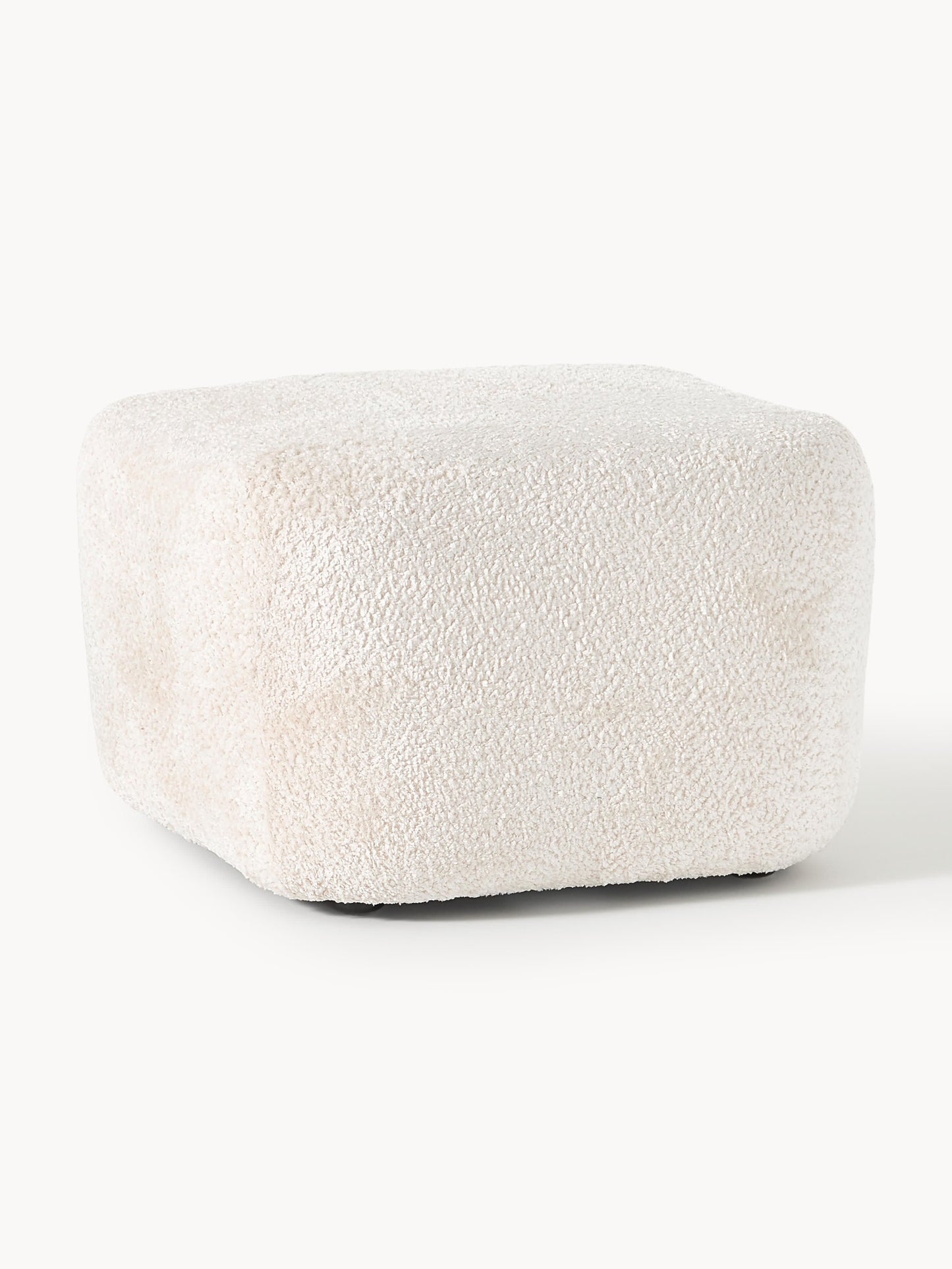 Galeriebild 1 - Sofa-Hocker Wolke aus Teddy-Bouclé
