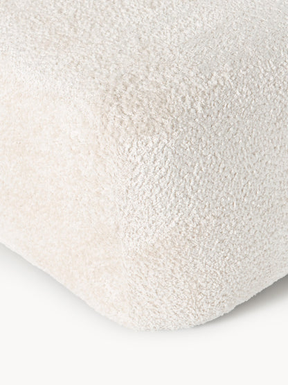 Sofa-Hocker Wolke aus Teddy-Bouclé