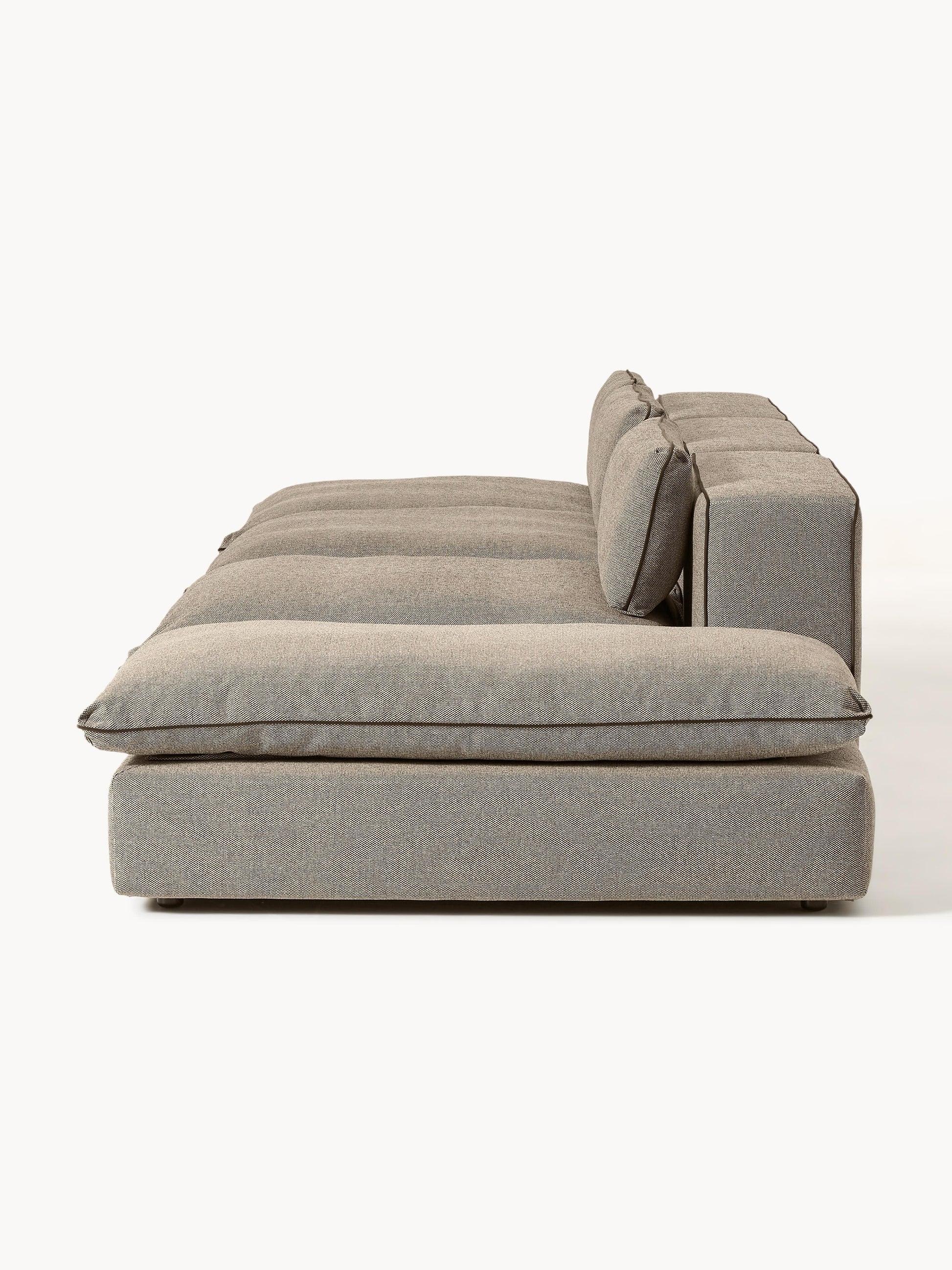 Modulares XL-Sofa Felix (3-Sitzer) mit Hocker