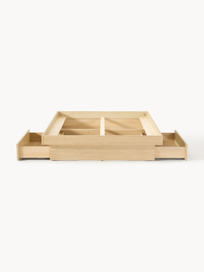 Holzbett Sato mit Schubladen