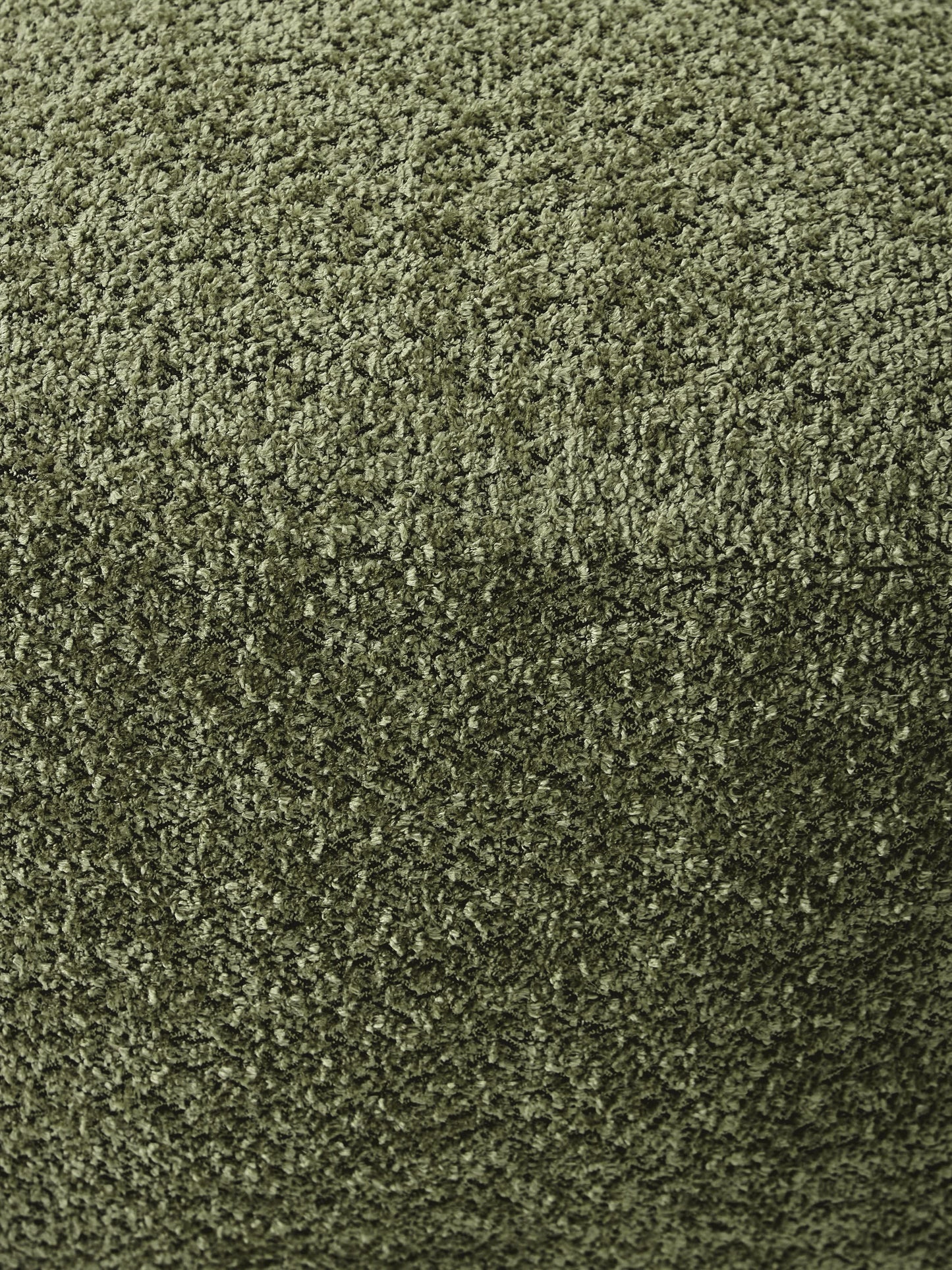 Sofa-Hocker Tayla aus Teddy-Bouclé