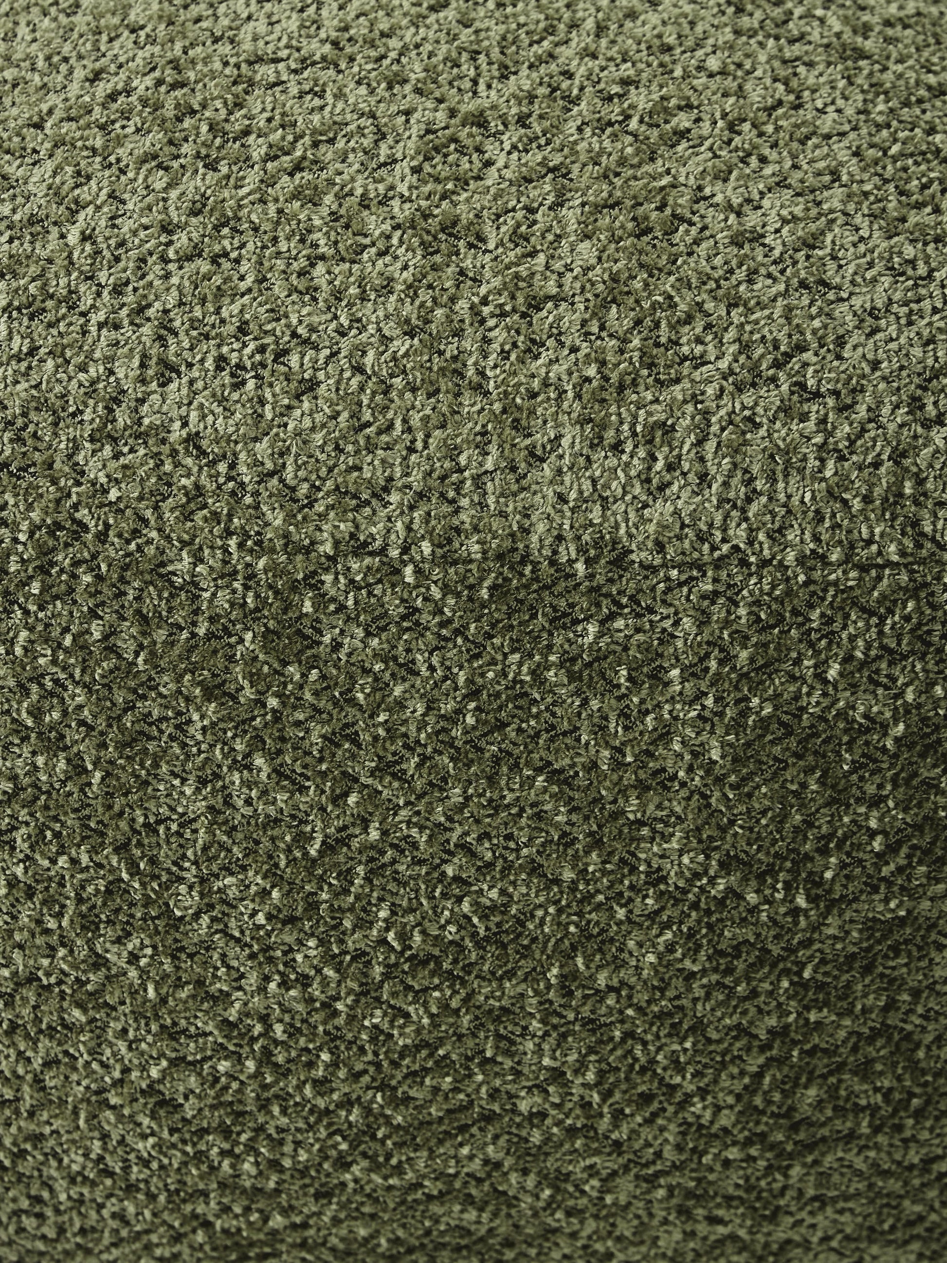 Sofa-Hocker Tayla aus Teddy-Bouclé