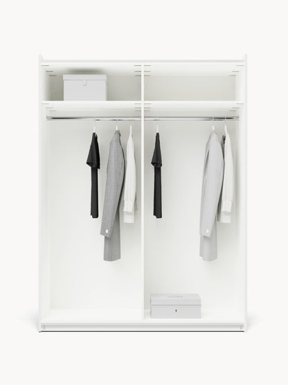 Modularer Schwebetürenschrank Charlotte, 150 cm Breite, in verschiedenen Größen